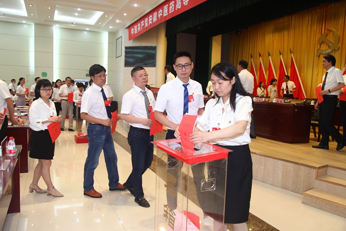 慶祝建黨99周年——安徽中醫(yī)藥高等專科學(xué)校黨代會(huì)勝利閉幕(圖10)