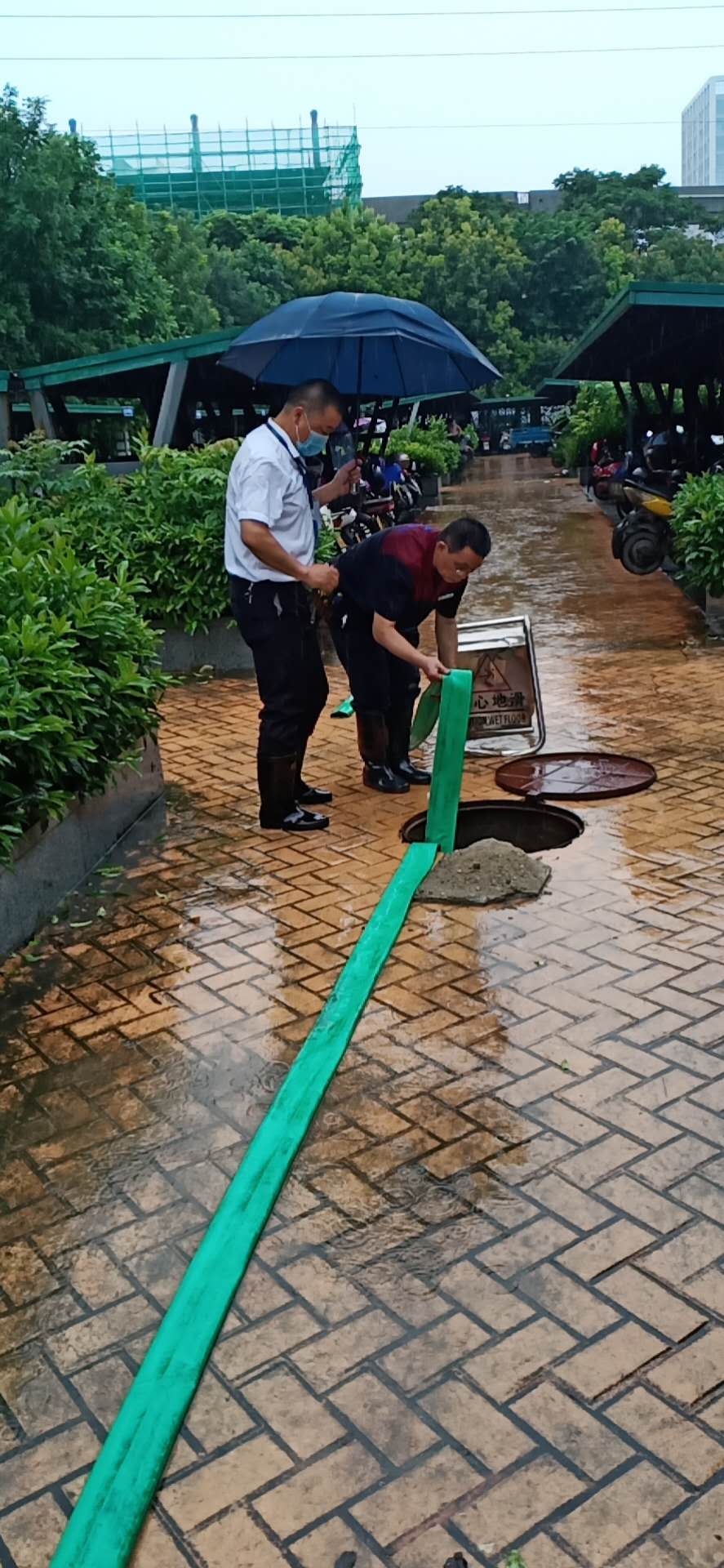 戰(zhàn)高溫斗酷暑，總務(wù)處全力以赴保后勤(圖4)