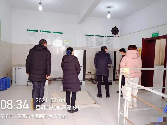 認(rèn)真檢查 狠抓落實——我院開展節(jié)前安全大檢查確保后勤安全生產(chǎn)(圖1)