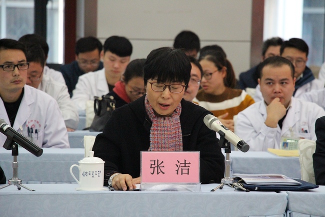 國家住培督導(dǎo)組對我院中醫(yī)住培工作進(jìn)行評估(圖6)